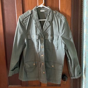 DKNYC olive jacket